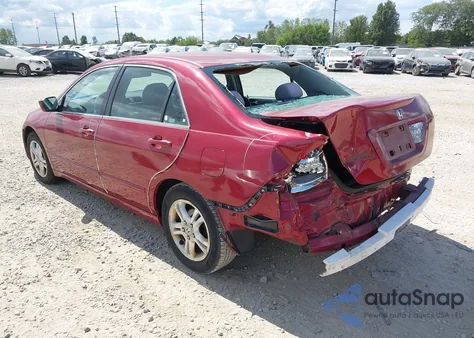 2007 Honda Accord 2.4 Ex from USA, damaged, VIN 1HGCM56737A070195